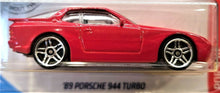Load image into Gallery viewer, Hot Wheels 2020 '89 Porsche 944 Turbo Red #47 Porsche 1/5 New Long Card