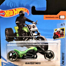 Load image into Gallery viewer, Hot Wheels 2019 Blastous Moto Green #10 HW Moto 4/5 New