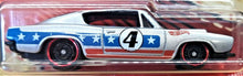Load image into Gallery viewer, Hot Wheels 2020 '68 Hemi Barracuda Silver Stars & Stripes 4/10 New Long Card