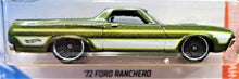 Load image into Gallery viewer, Hot Wheels 2019 '72 Ford Ranchero Green #29 HW Hot Trucks 8/10 New Long Card