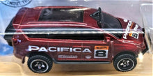 Load image into Gallery viewer, Hot Wheels 2020 Chrysler Pacifica Red #51 Baja Blazers 2/10 New Long Card
