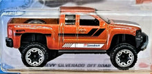 Load image into Gallery viewer, Hot Wheels 2021 Chevy Silverado Off Road Dark Orange #185 HW Hot Trucks 2/10 New