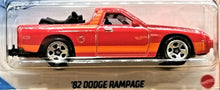Load image into Gallery viewer, Hot Wheels 2021 '82 Dodge Rampage Red #175 HW Hot Trucks 1/10 New Long Card