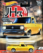Load image into Gallery viewer, Hot Wheels 2020 '75 Datsun Sunny Truck (B120) Yellow Japan Historics 3 4/5 New