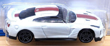 Load image into Gallery viewer, Hot Wheels 2020 '17 Nissan GT-R (R35) White #137 HW Speed Graphics 10/10 New