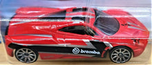 Load image into Gallery viewer, Hot Wheels 2019 Pagani Huayra Red #148 HW Speed Graphics 5/10 New
