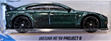 Load image into Gallery viewer, Hot Wheels 2020 Jaguar XE SV Project 8 Dark Green #171 Nightburnerz 6/10 New