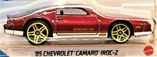 Load image into Gallery viewer, Hot Wheels 2021 '85 Chevrolet Camaro IROC-Z Red #191 Muscle Mania 1/10 New