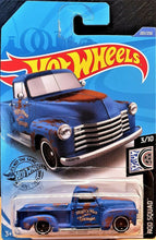Load image into Gallery viewer, Hot Wheels 2020 '52 Chevy Truck Matte Blue #201 Rod Squad 3/10 New Long Card