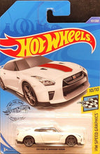 Load image into Gallery viewer, Hot Wheels 2020 '17 Nissan GT-R (R35) White #137 HW Speed Graphics 10/10 New