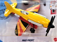 Load image into Gallery viewer, Hot Wheels 2020 Mad Propz Yellow #186 HW Rescue 6/10 New Long Card
