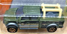 Load image into Gallery viewer, Matchbox 2017 '15 Ford F-150 Contractor Truck Olive Green #47 MBX Construction