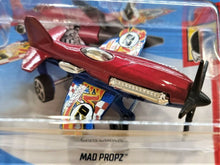 Load image into Gallery viewer, Hot Wheels 2018 Mad Propz Plane Red #4/5 HW Daredevils New