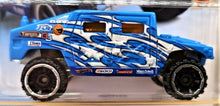 Load image into Gallery viewer, Hot Wheels 2019 Humvee Blue #133 Baja Blazers 9/10 New