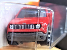 Load image into Gallery viewer, Matchbox 2021 2019 Jeep Renegade Red #26/100 MBX Off-Road New Long Card
