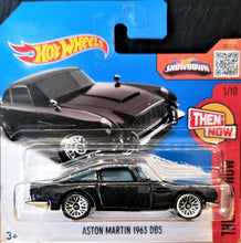 Load image into Gallery viewer, Hot Wheels 2016 Aston Martin 1963 DB5 Black #101 Then and Now 1/10 New