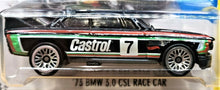 Load image into Gallery viewer, Hot Wheels 2017 '73 BMW 3.0 CSL Race Car Black #57 HW Speed Graphics 4/10 New