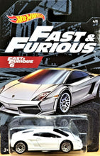 Load image into Gallery viewer, Hot Wheels 2020 Lamborghini Gallardo LP 560‑4 White Fast & Furious 4/5 New