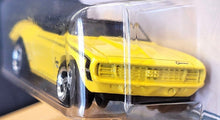 Load image into Gallery viewer, Hot Wheels 2021 '69 Camaro Convertible Yellow Hot Wheels Convertibles 2/10 New