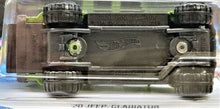 Load image into Gallery viewer, Hot Wheels 2021 '20 Jeep Gladiator Green #117 HW Getaways 5/5 New Long Card