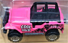 Load image into Gallery viewer, Matchbox 2019 '60 Jeep 4x4 Pink #76 MBX Off-Road 4/20 New Long Card