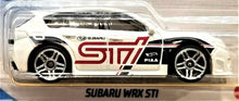 Load image into Gallery viewer, Hot Wheels 2021 Subaru WRX STI White #68 HW Speed Graphics 2/10 New Long Card