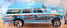 Load image into Gallery viewer, Hot Wheels 2019 '64 Nova Wagon Gasser Sky Blue #198 HW Race Day 4/10 New