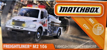 Load image into Gallery viewer, Matchbox 2020 Freightliner M2 106 White #34 MBX City New Sealed Box