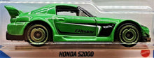Load image into Gallery viewer, Hot Wheels 2020 Honda S2000 Green #153 Honda 4/5 New Long Card