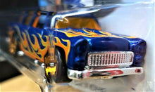 Load image into Gallery viewer, Hot Wheels 2018 Classic '55 Nomad Blue #146 HW Flames 6/10 New