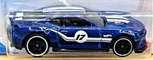 Load image into Gallery viewer, Hot Wheels 2021 2017 Camaro ZL1 Blue #154 Then & Now 5/10 New Long Card