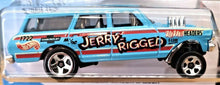Load image into Gallery viewer, Hot Wheels 2019 '64 Nova Wagon Gasser Sky Blue #198 HW Race Day 4/10 New
