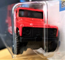 Load image into Gallery viewer, Hot Wheels 2020 Land Rover Defender 90 Red #199 Factory Fresh 4/10 New Long Card
