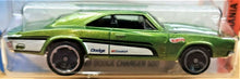 Load image into Gallery viewer, Hot Wheels 2018 '69 Dodge Charger 500 Green #92 Muscle Mania 6/10 New Long Card