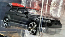 Load image into Gallery viewer, Majorette 2020 Range Rover Evoque Matt Black #266 Premium Cars New Long Card