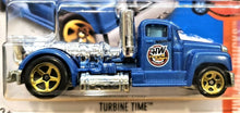 Load image into Gallery viewer, Hot Wheels 2016 TURBINE TIME Blue #147 HW HOT TRUCKS 7/10 NEW
