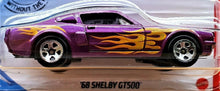 Load image into Gallery viewer, Hot Wheels 2020 '68 Shelby GT500 Magenta #169 HW Flames 5/10 New Long Card