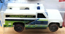 Load image into Gallery viewer, Hot Wheels 2019 HW Rapid Responder White #123 HW Rescue 6/10 New Long Card