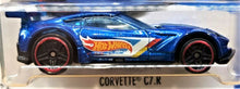 Load image into Gallery viewer, Hot Wheels 2016 CORVETTE C7.R BLUE #1 HW RACE TEAM 1/10 New
