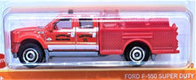 Load image into Gallery viewer, Matchbox 2021 Ford F-550 Super Duty Red MBX Highway #29/100 New Long Card