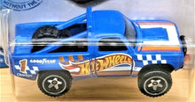 Load image into Gallery viewer, Hot Wheels 2021 '87 Dodge D100 Blue #168 HW Race Team 1/10 New Long Card