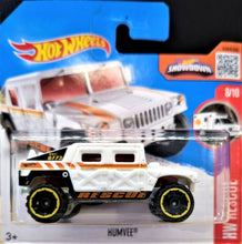 Load image into Gallery viewer, Hot Wheels 2016 Humvee White #218 HW Rescue 8/10 New