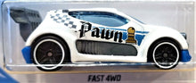 Load image into Gallery viewer, Hot Wheels 2018 Fast 4WD White #166 Checkmate 6/9 New Long Card