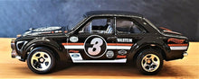 Load image into Gallery viewer, Hot Wheels 2019 '70 Ford Escort RS1600 Black #102 HW Race Day 6/10