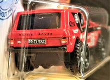 Load image into Gallery viewer, Hot Wheels 2021 Range Rover Classic Red #245 HW Hot Trucks 10/10 New Long Card
