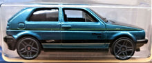 Load image into Gallery viewer, Hot Wheels 2019 Volkswagen Golf MK2 Teal #68 Volkswagen 7/10 New Long Card