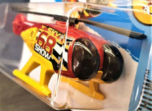 Load image into Gallery viewer, Hot Wheels 2016 Helicopter SKYFIRE Red #137 Sky Show 2/5 New