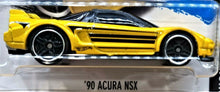 Load image into Gallery viewer, Hot Wheels 2017 '90 Acura NSX Yellow #94 Nightburnerz 4/10 New