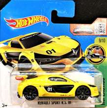 Load image into Gallery viewer, Hot Wheels 2016 RENAULT SPORT R.S. 01 Yellow #79 HW EXOTICS 9/10 NEW