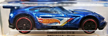 Load image into Gallery viewer, Hot Wheels 2016 CORVETTE C7.R BLUE #1 HW RACE TEAM 1/10 New